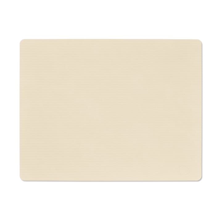 Corduroy placemat square L - Vanilla - LIND DNA