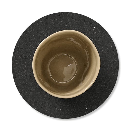 Core glasonderzetter circle , Flecked anthracite LIND DNA