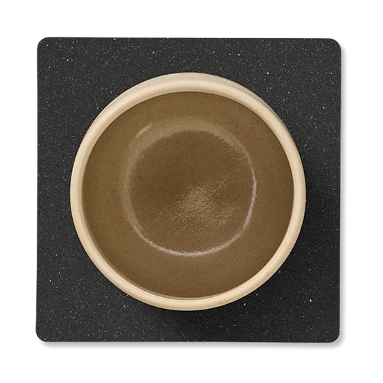 Core glasonderzetter square , Flecked anthracite LIND DNA