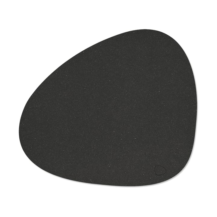 Core placemat curve L  - Flecked anthracite - LIND DNA
