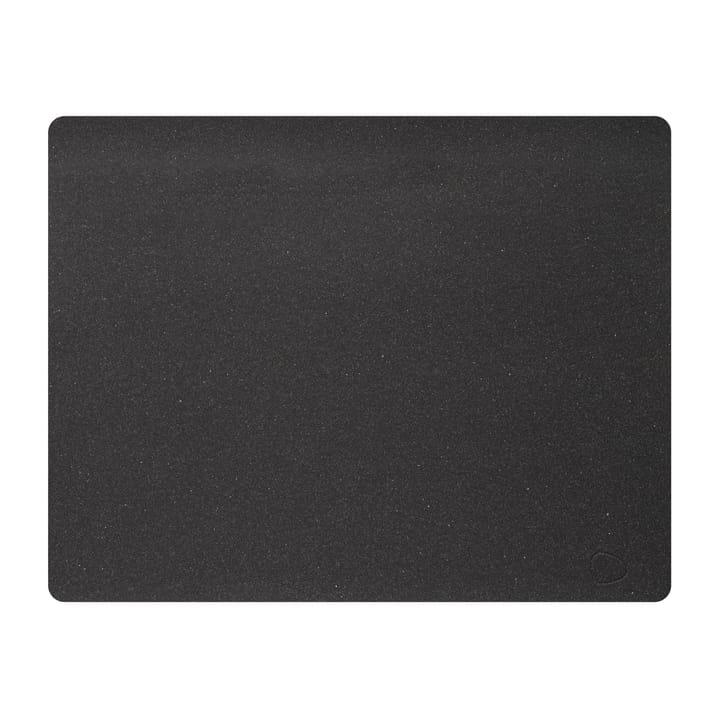Core placemat square L  - Flecked anthracite - LIND DNA