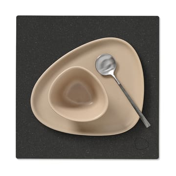 Core placemat square S  - Flecked anthracite - LIND DNA