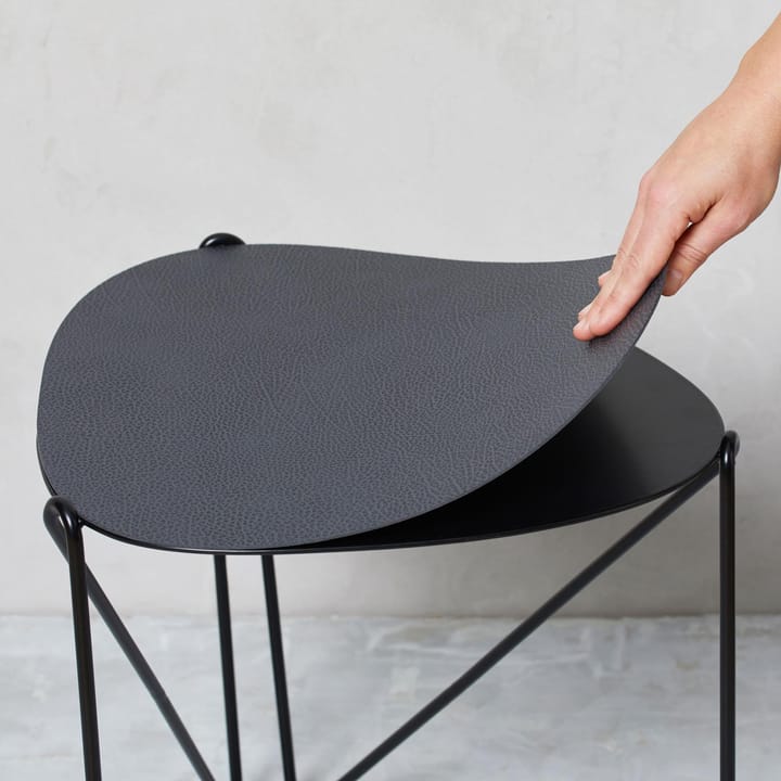 Curve Chameleon Hippo bijzettafel, Black-anthracite LIND DNA