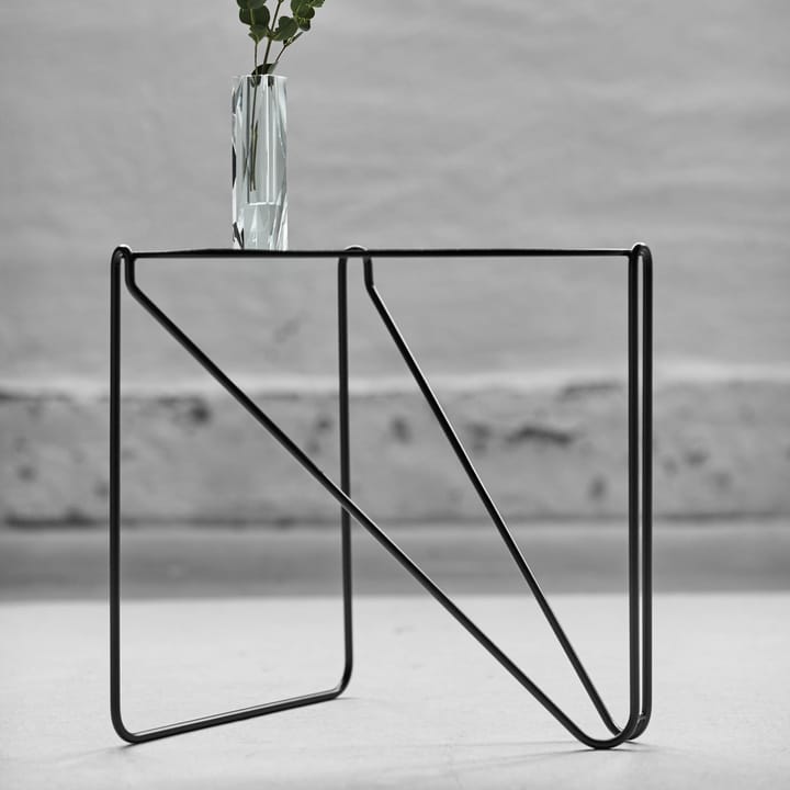 Curve Chameleon Hippo bijzettafel, Black-anthracite LIND DNA