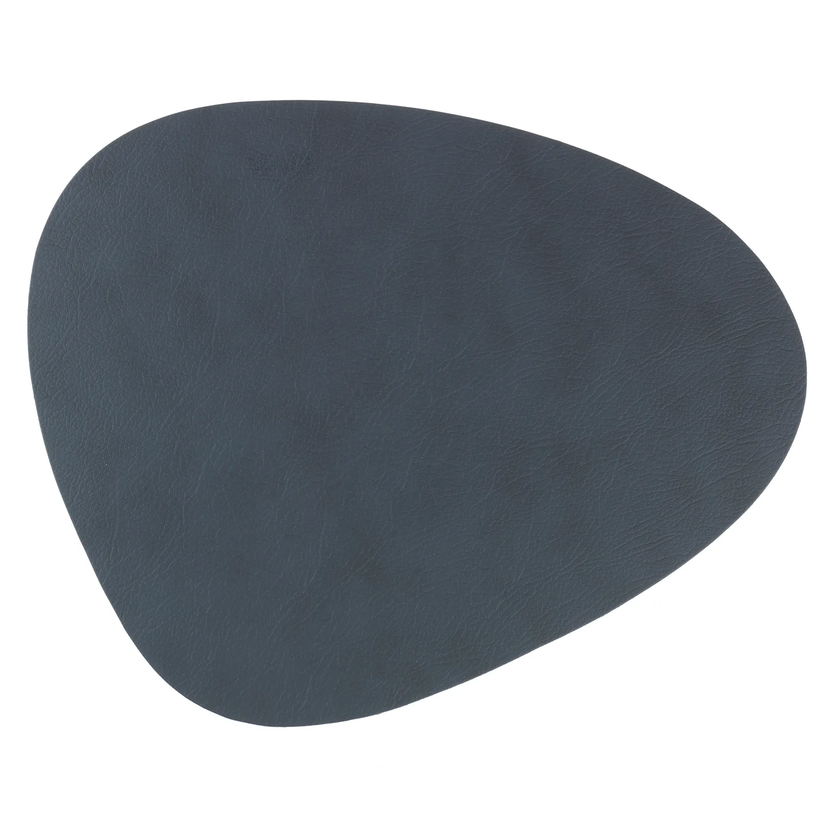 Curve Cloud leren vloerkleed XXL, Anthracite LIND DNA
