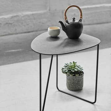 Curve Hippo bijzettafel L - Black-anthracite - LIND DNA