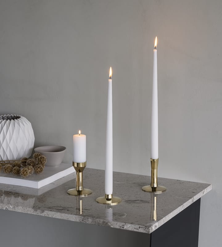 Curve Kandelaar, gold, plinth LIND DNA