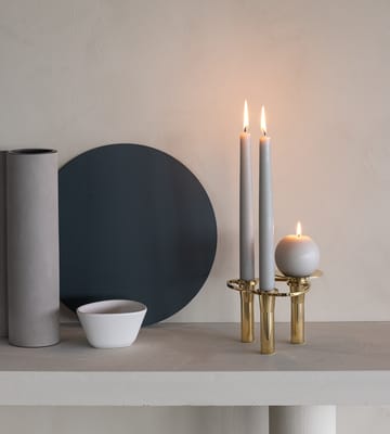 Curve Kandelaar - gold, tray - LIND DNA