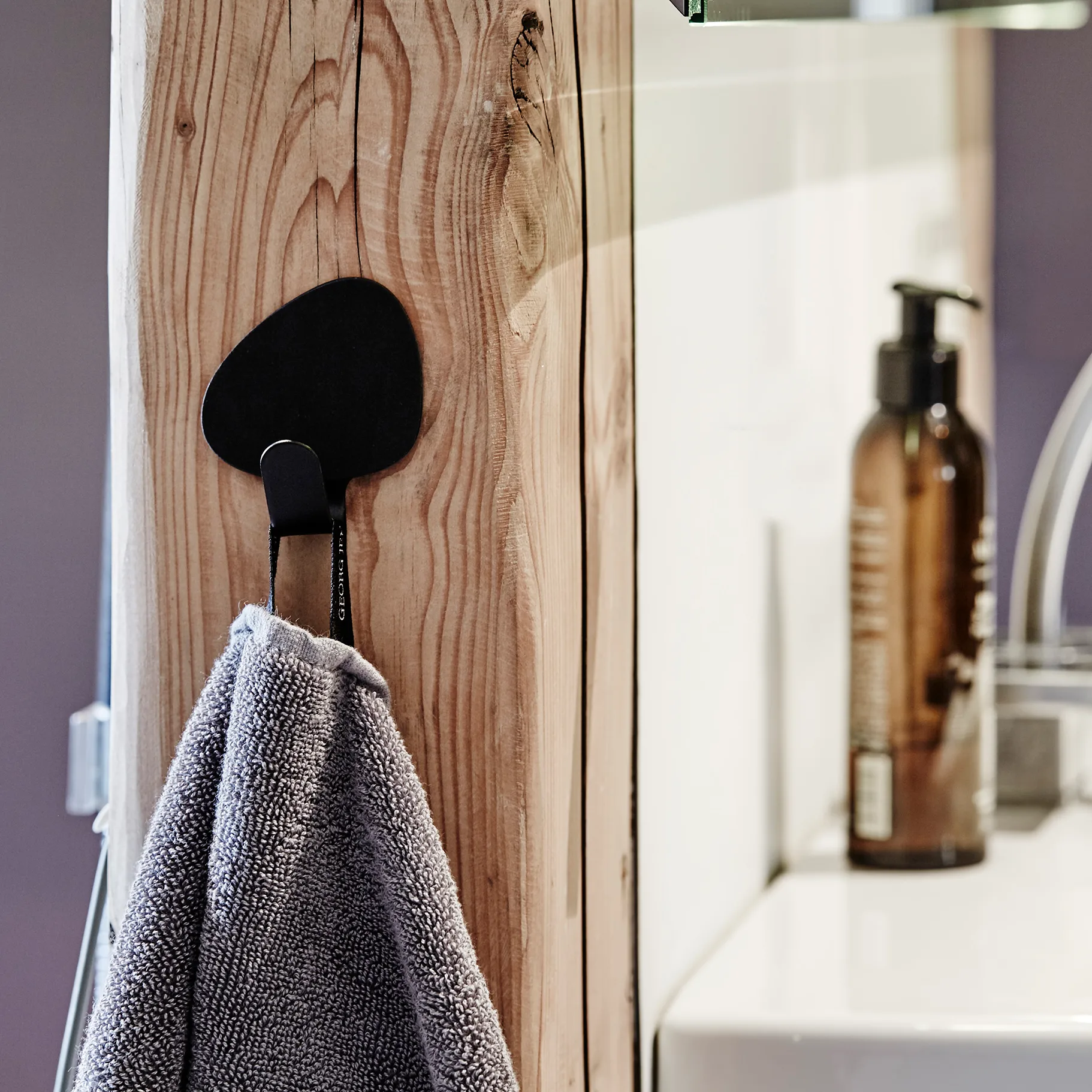 Curve Nupo haak M 2-pack, Black LIND DNA