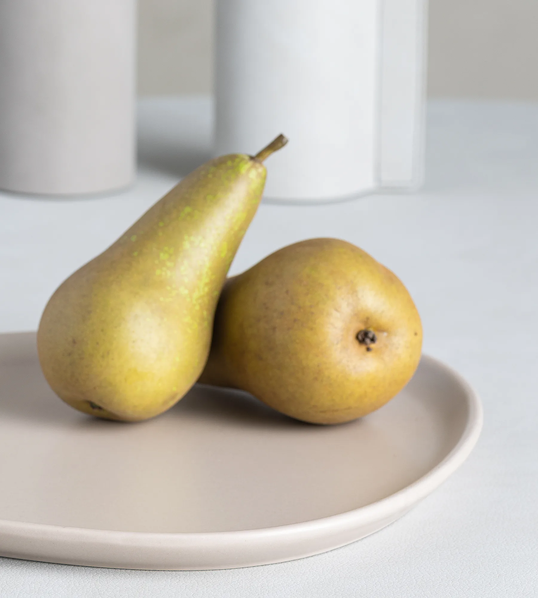 Curve Stoneware bord 26x30 cm, Sand LIND DNA