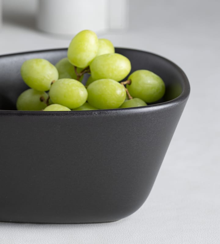 Curve Stoneware kom M 20x22 cm, Black LIND DNA