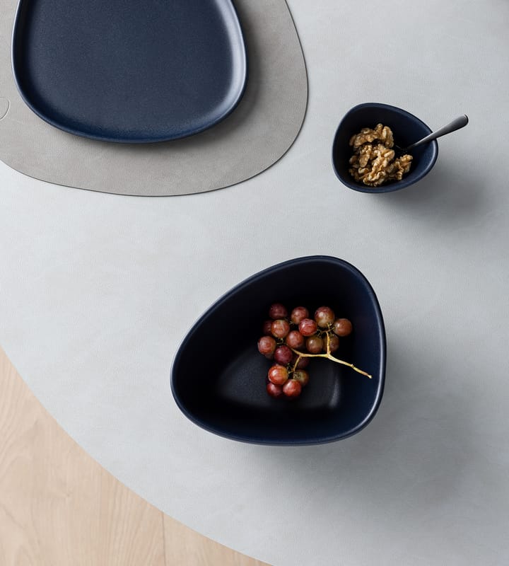 Curve Stoneware kom M 20x22 cm, Navy Blue LIND DNA