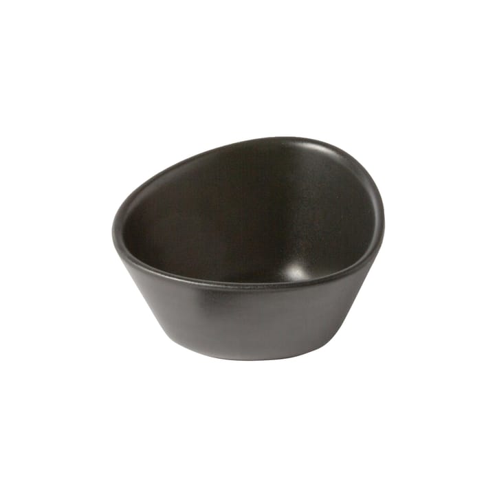 Curve Stoneware kom S 10x11 cm - Black - LIND DNA