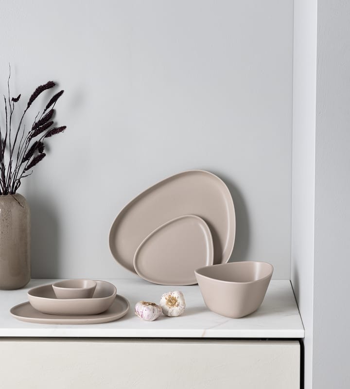 Curve Stoneware kom S 10x11 cm, Sand LIND DNA