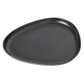 Curve Stoneware serveerschaal 30x35 cm - Black - LIND DNA