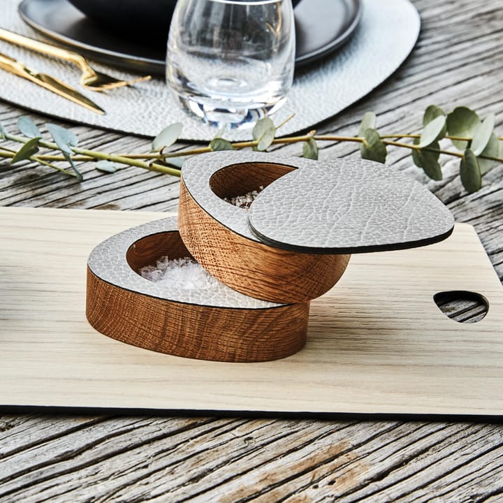 Curve zout & peperset 2-pack, Natuur-antracietgrijs LIND DNA