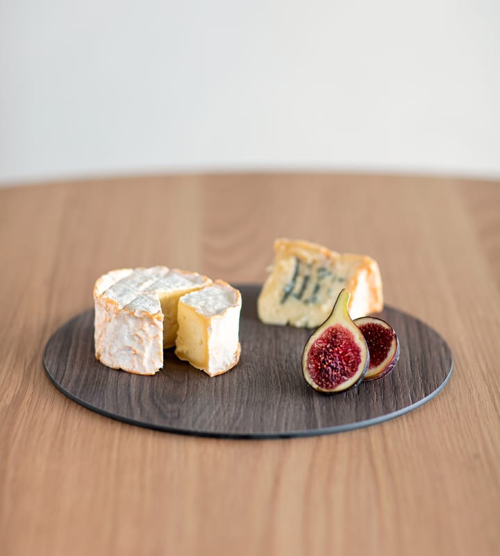 Cut & Serve circle ronde snijplank S, Walnoot LIND DNA