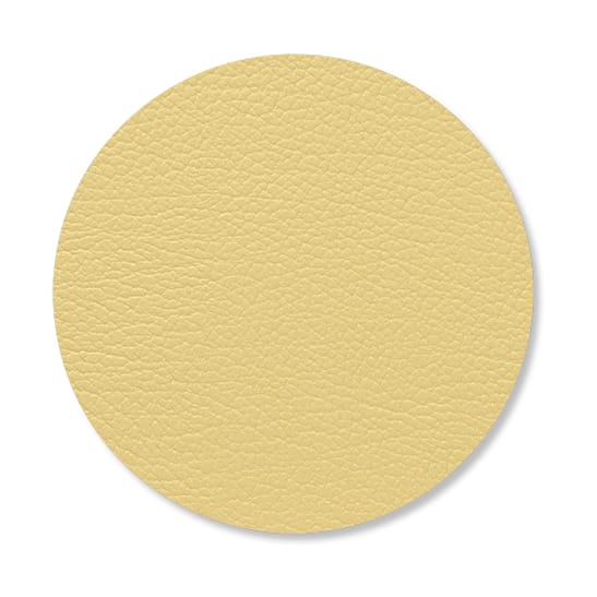 Hippo onderzetter (glazen) circle - Goud - LIND DNA