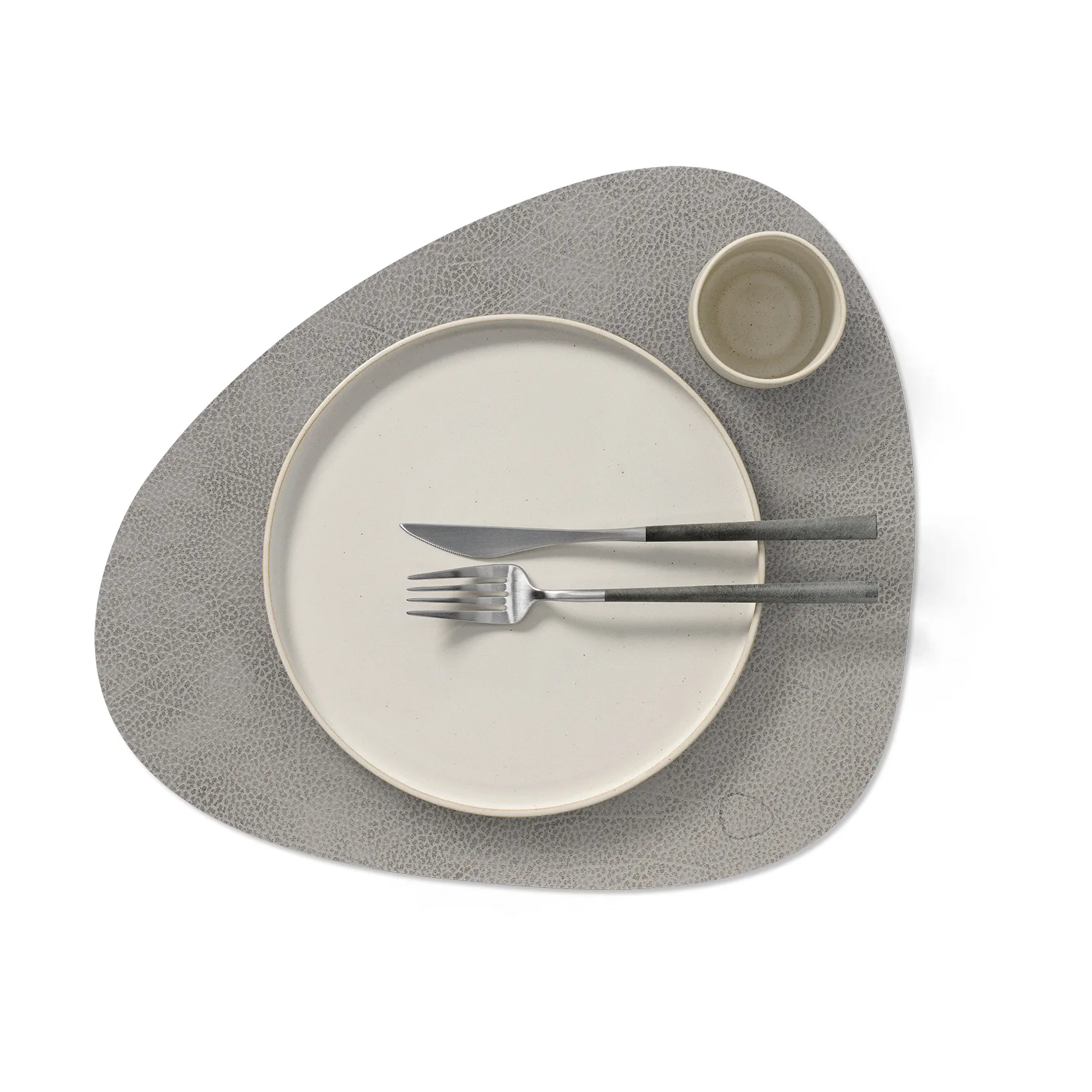 Hippo placemat curve, antraciet LIND DNA