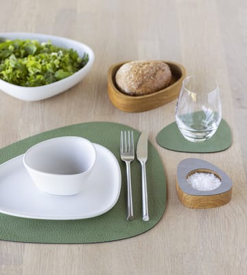 Hippo placemat curve M - Forest green - LIND DNA