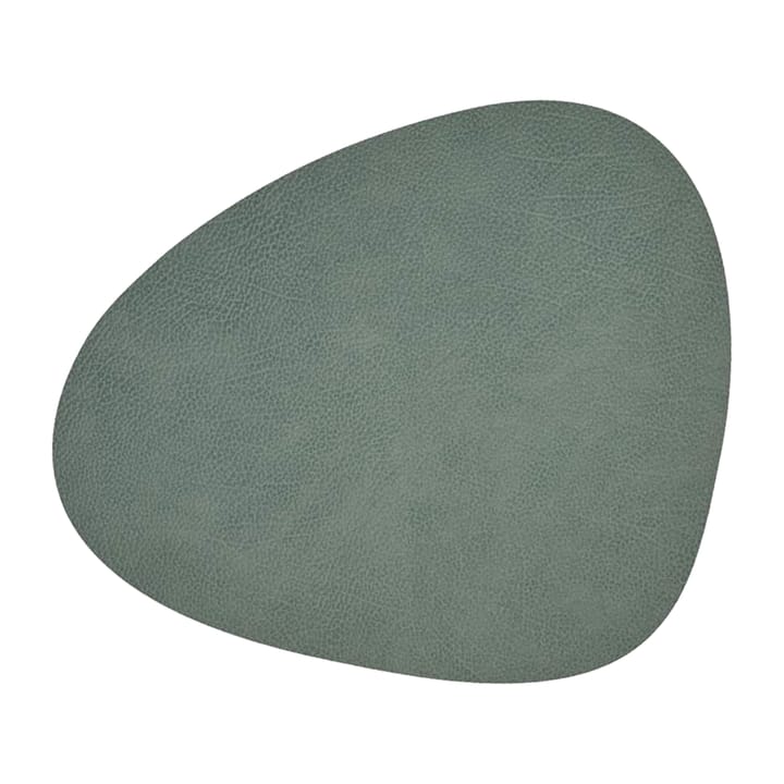 Hippo placemat curve M - Pastel green - LIND DNA