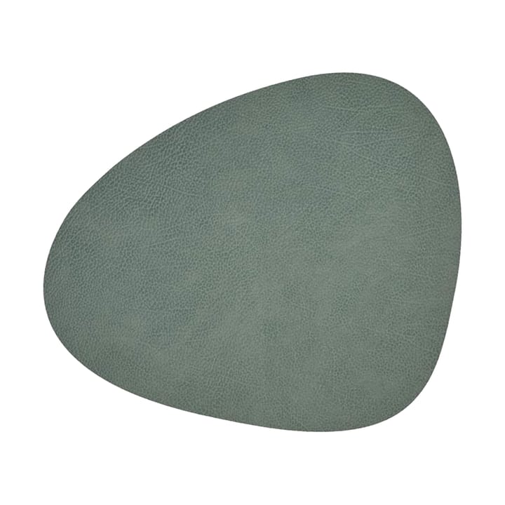 Hippo placemat curve M - Pastel green - LIND DNA