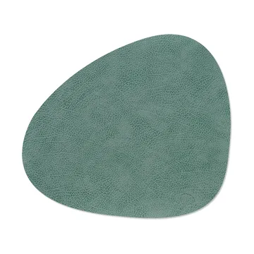 Hippo placemat curve - pastelgroen, 44x37 cm - LIND DNA