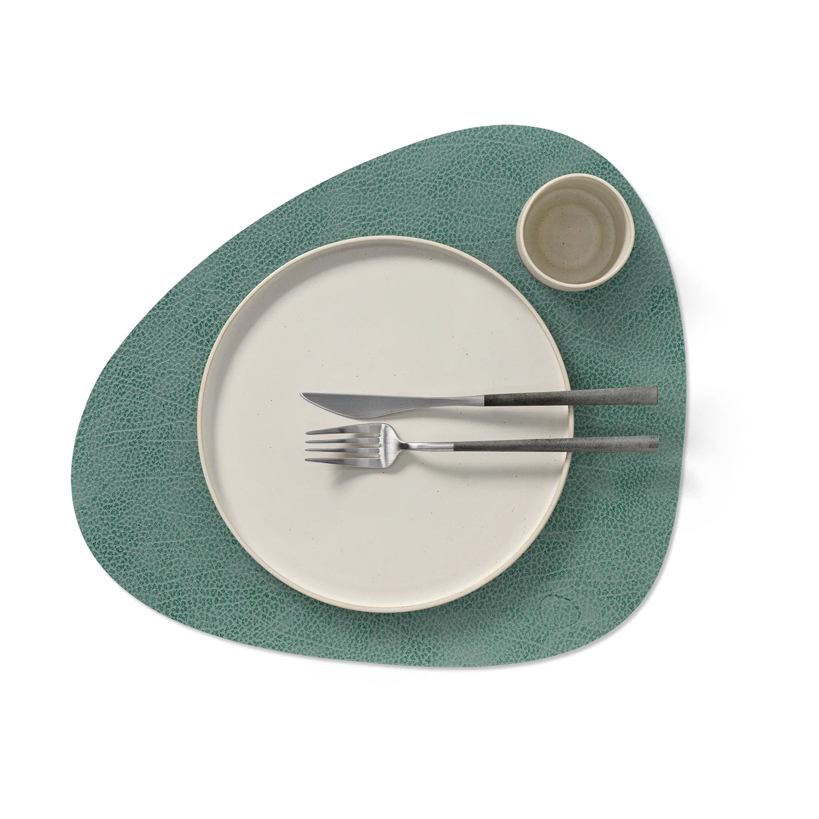 Hippo placemat curve, pastelgroen, 44x37 cm LIND DNA