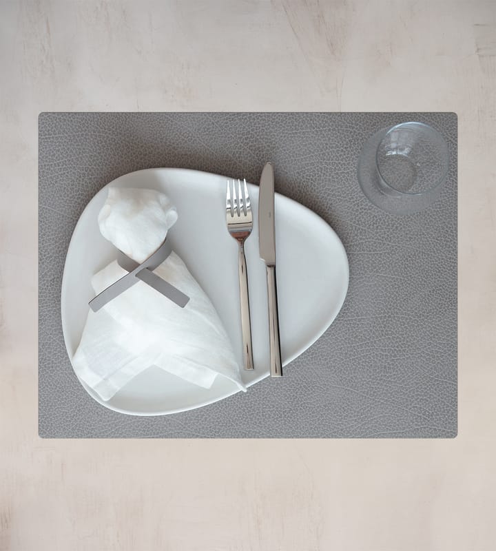Hippo placemat square - antraciet - LIND DNA