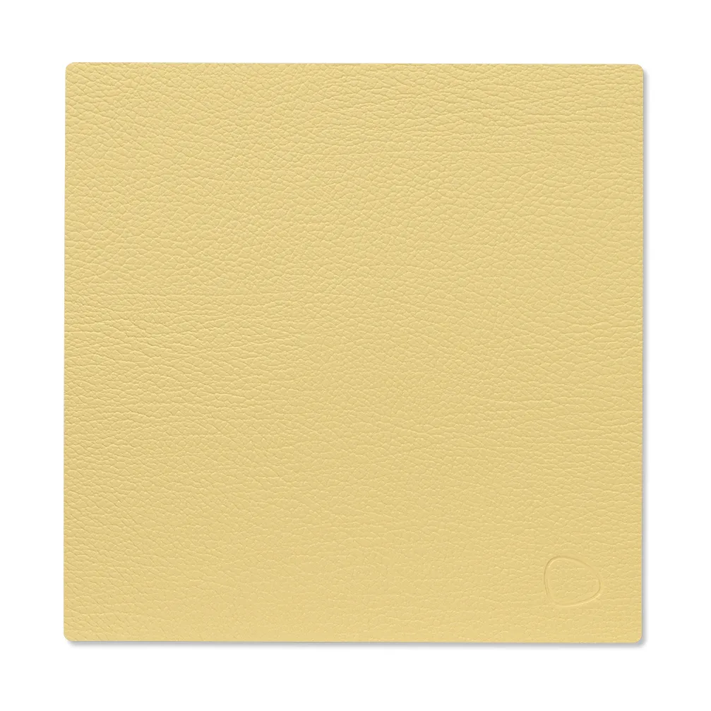 Hippo placemat square S, Goud LIND DNA
