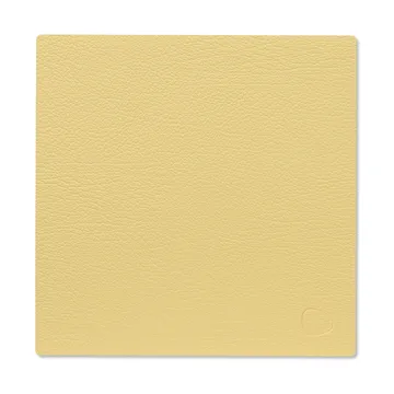 Hippo placemat square S - Goud - LIND DNA