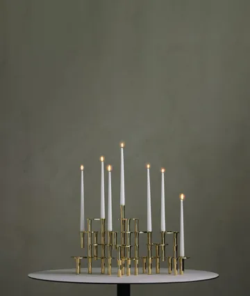 Lind Curve combineerbare kandelaar 24K verguld - Double - LIND DNA