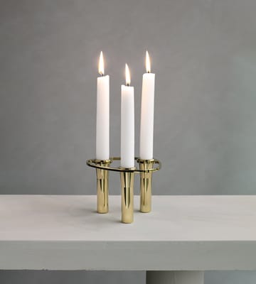 Lind Curve combineerbare kandelaar 24K verguld - Triple - LIND DNA