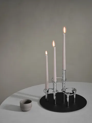 Lind Curve combineerbare kandelaar chroom - Single - LIND DNA