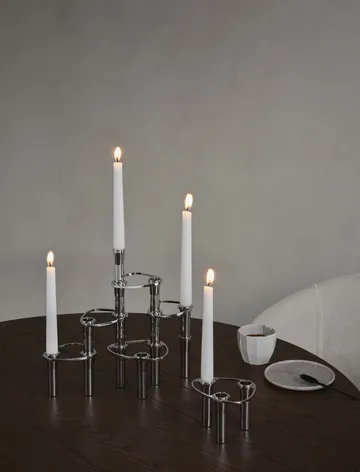 Lind Curve combineerbare kandelaar chroom - Single - LIND DNA