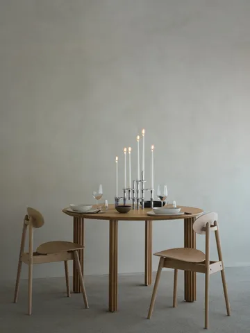 Lind Curve combineerbare kandelaar chroom - Single - LIND DNA