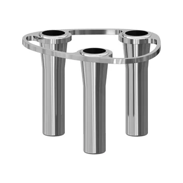 Lind Curve combineerbare kandelaar chroom - Triple - LIND DNA