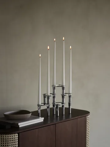 Lind Curve combineerbare kandelaar chroom - Triple - LIND DNA