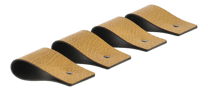 Loop name servetring 4-pack, Curry (bruin) LIND DNA