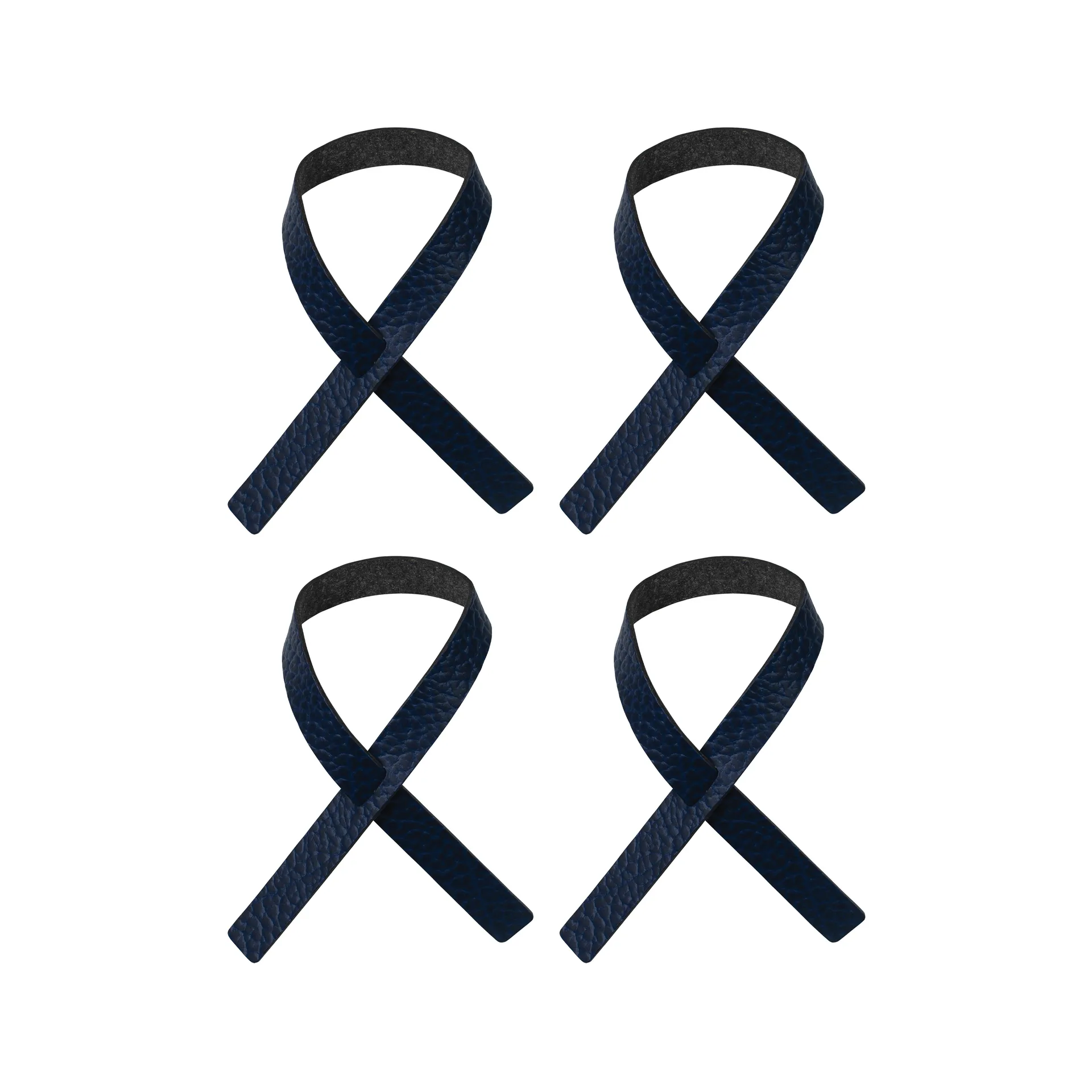 Loop servetring 4-pack, Marineblauw LIND DNA