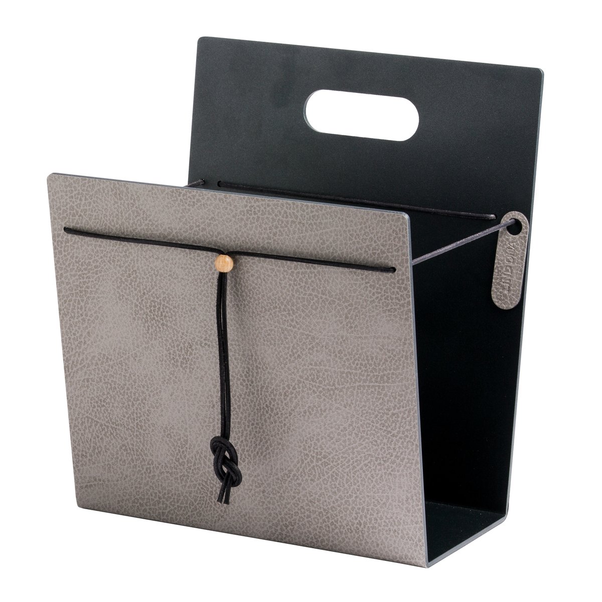 LIND DNA Magazine Holder Hippo M Anthracite-grey | Scandinavisch Interieur | Tijdschriftenrekken | Grijs
