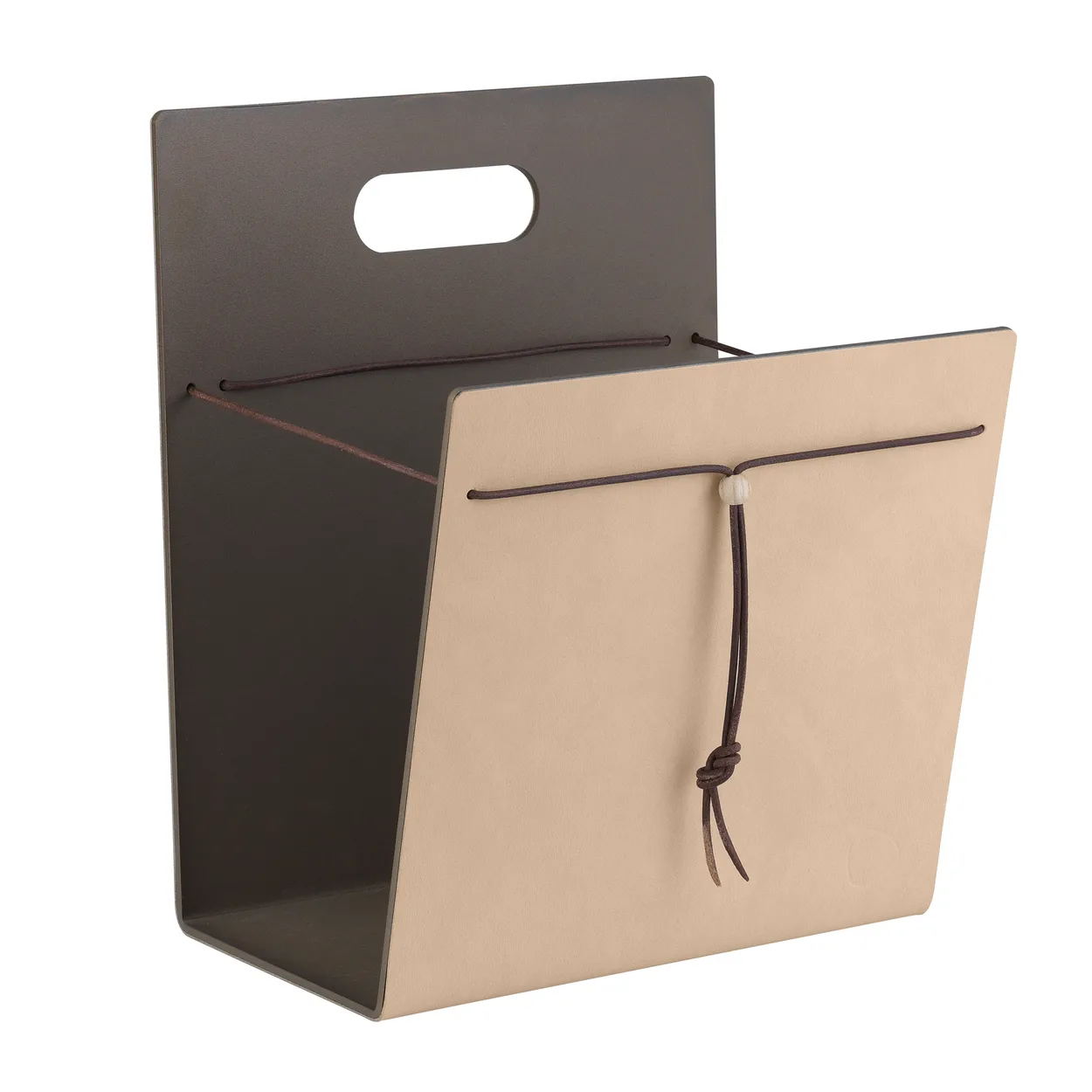 LIND DNA Magazine Holder Nupo M Sand-bronze | Scandinavisch Interieur | Tijdschriftenrekken | Beige