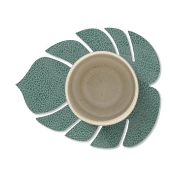 Monstera Leaf Hippo onderzetter - Pastelgroen - LIND DNA