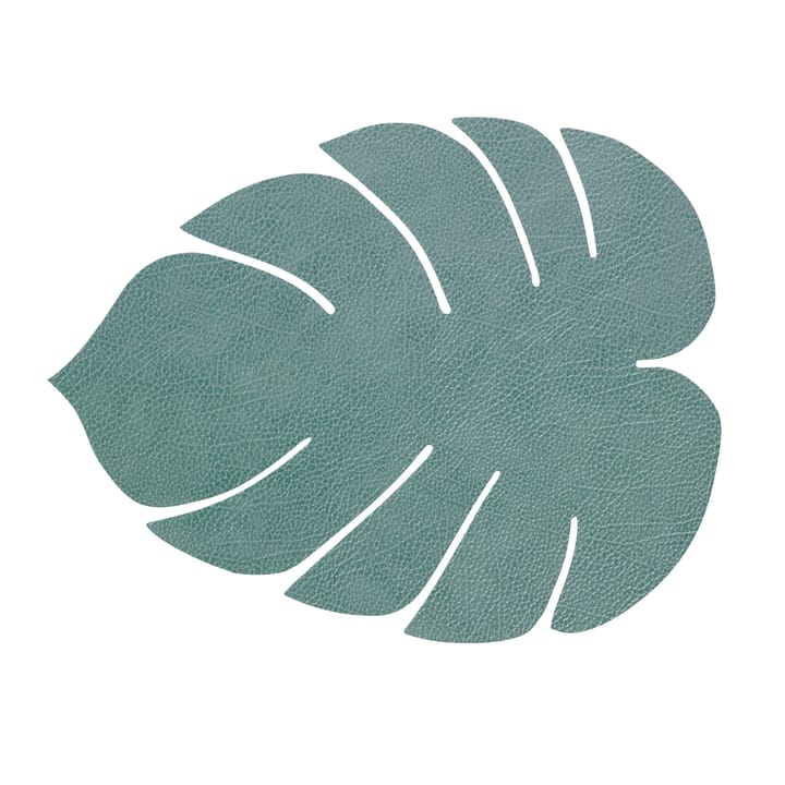 Monstera Leaf Hippo placemat S - Pastelgroen - LIND DNA