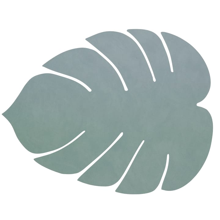 Monstera Leaf Nupo placemat L - Pastelgroen - LIND DNA