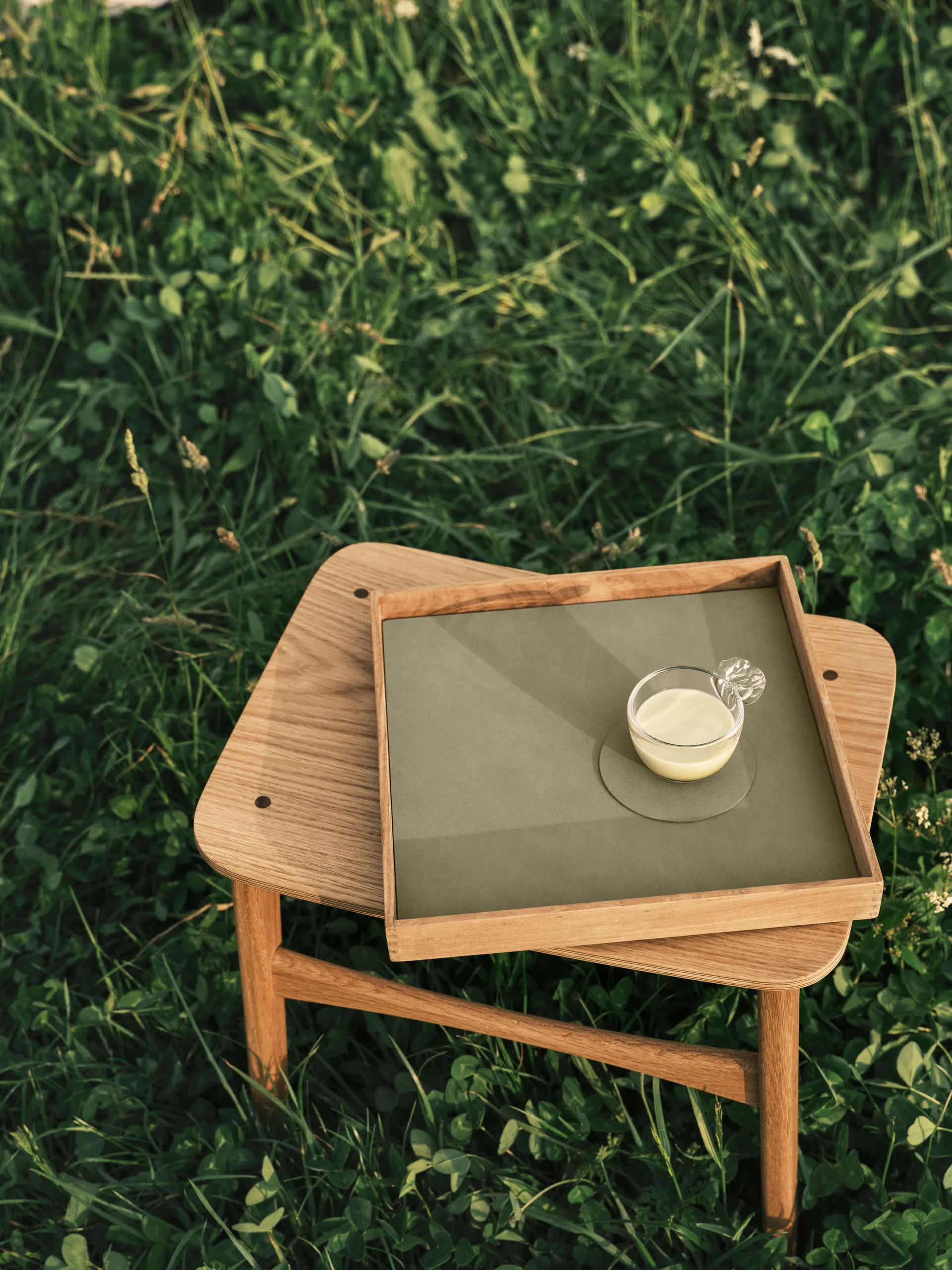 Nupo onderzetter circle, Herbal dust LIND DNA