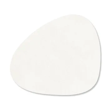Nupo onderzetter curve - Pure white - LIND DNA