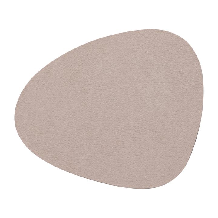 Nupo onderzetter (glazen) curve - Clay brown - LIND DNA