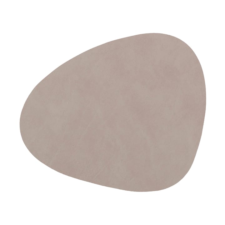 Nupo onderzetter (glazen) curve - lichtgrijs - LIND DNA
