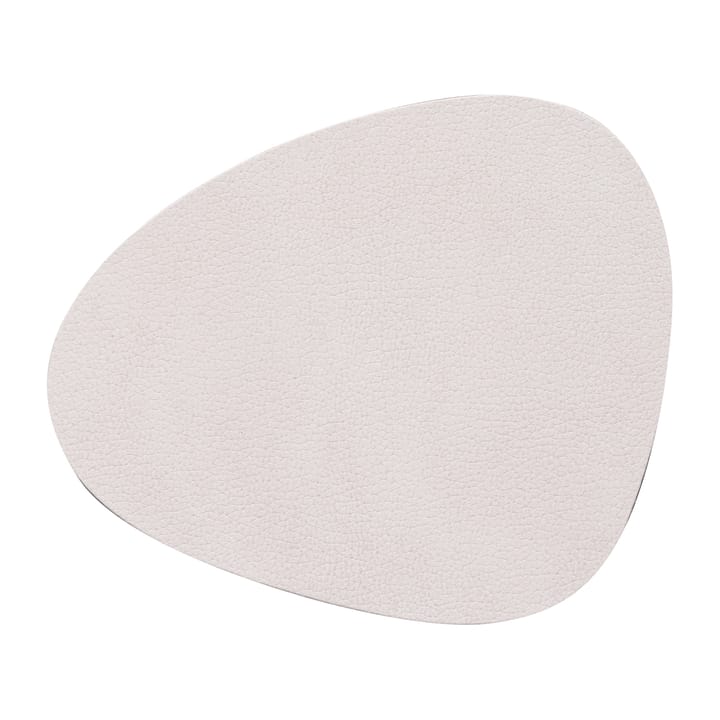 Nupo onderzetter (glazen) curve - Oyster white - LIND DNA